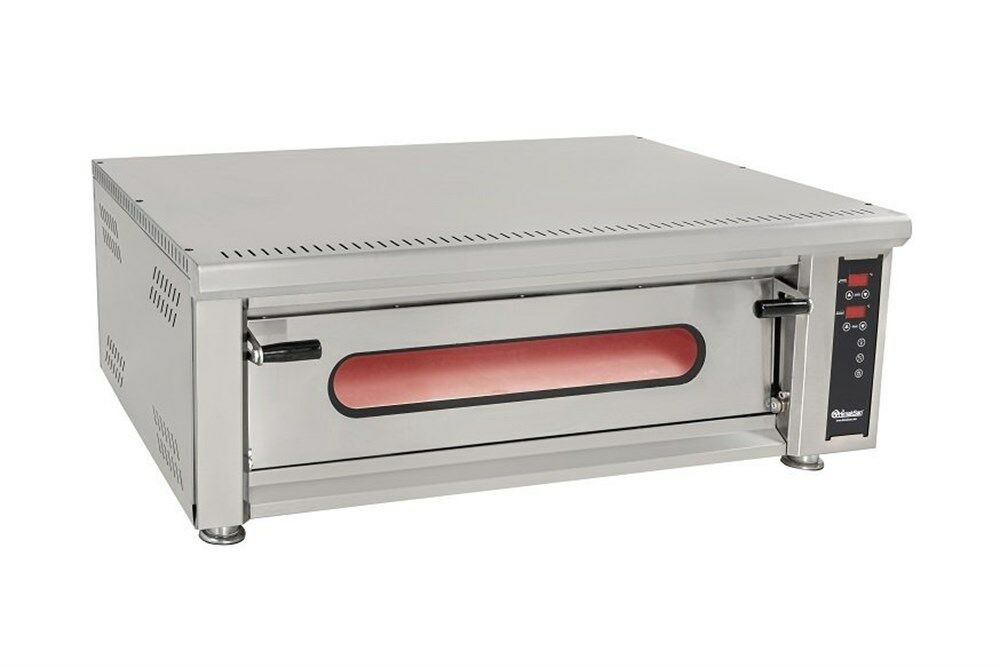 Himaksan Pizza Fırını Tek Katlı Elektrikli, Dijital 4X30Cm HMK-PFD4 874