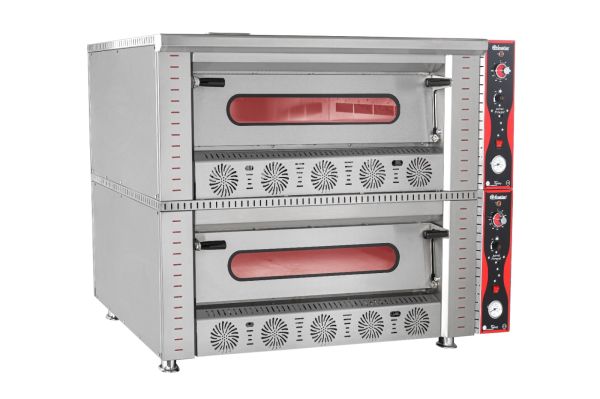 Himaksan Pizza Fırını Çift Katlı Gazlı, 8x30 Cm, HMK-PFS4 878