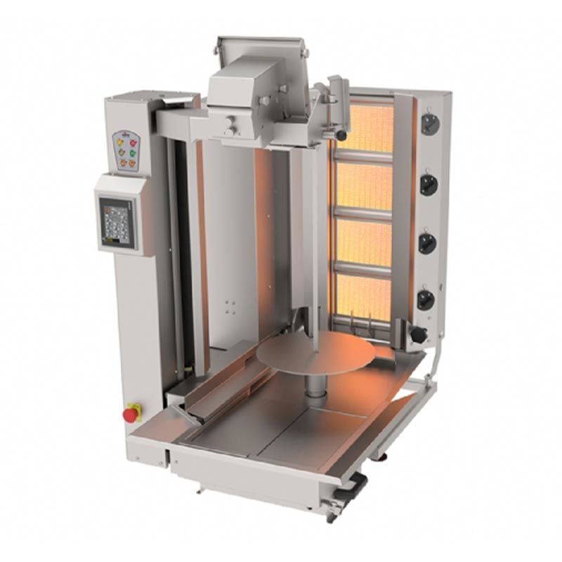 Atalay Compact Seri Döner Robotu 4 Radyanlı Gazlı, Geniş Kesim ADR-C1-4G-GK