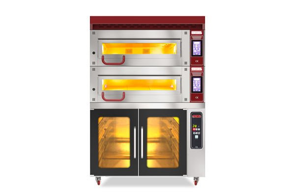 SGS Çok Amaçlı Fırın, Çift Katlı, Mayalandırma Kabinli, 18000 W, MD-800-2