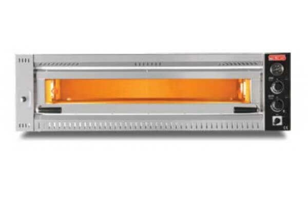 SGS Profesyonel Pizza Fırını, 6 Adet Tava Kapasiteli, Tek Katlı, 9500 W, PO-PROFI-10570
