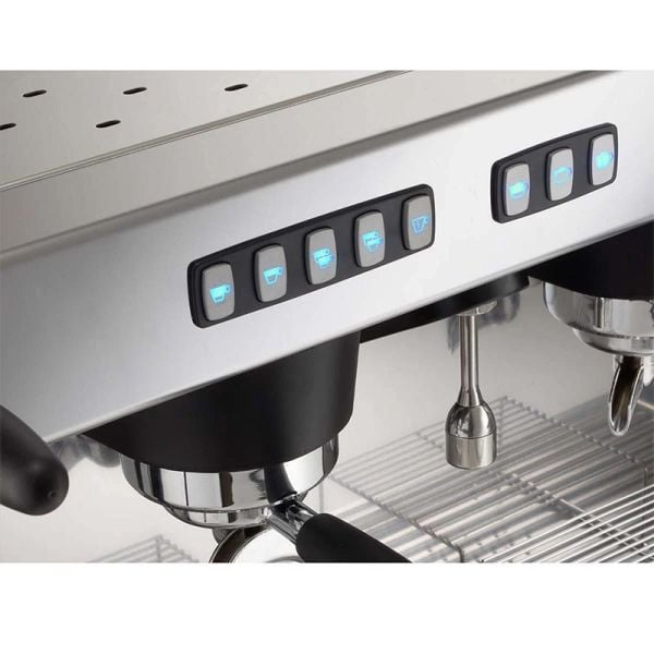 La San Marco Delecta Tam Otomatik Espresso Kahve Makinesi, 2 Gruplu, Siyah