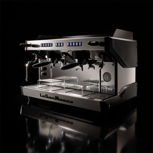 La San Marco Delecta Tam Otomatik Espresso Kahve Makinesi, 2 Gruplu, Siyah