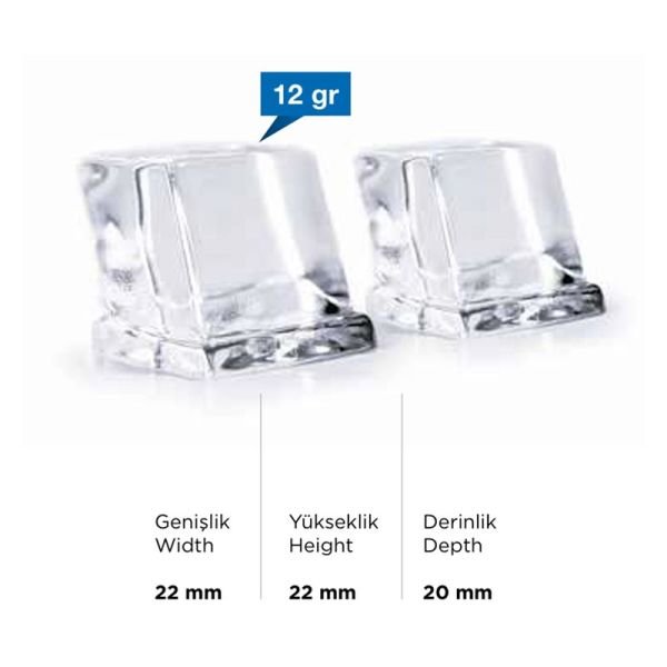 Iceinox ICE 250 Hazneli Buz Makinesi, 250 Kg/gün Kapasiteli