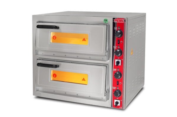 SGS Çift Katlı Pizza Fırını, 6 + 6 Pizza Çap 30 cm, Elektrikli, PO / 6292 DE