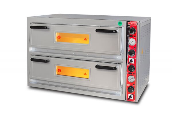 SGS Çift Katlı Pizza Fırını, 9 + 9 Pizza Çap 30 cm, Elektrikli, PO 9292 DE
