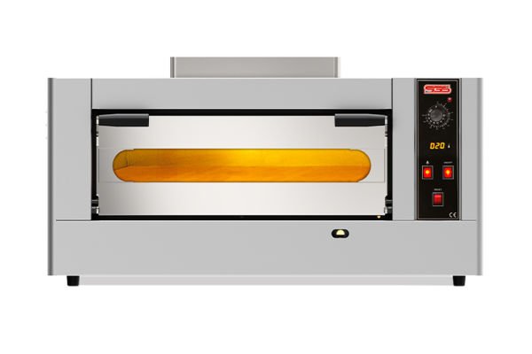 SGS Gazlı Pizza Fırını, 4 Adet 30 cm Pizza Kapasiteli, 16000 W, PO / 4G