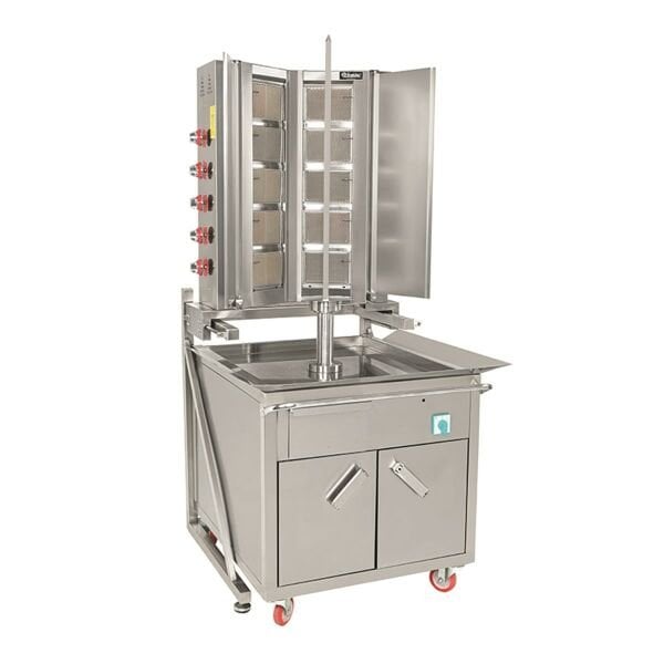 Himaksan Döner Ocağı 12 Radyanlı Arabalı, Gazlı ve Lpg HMK AMDNG 12