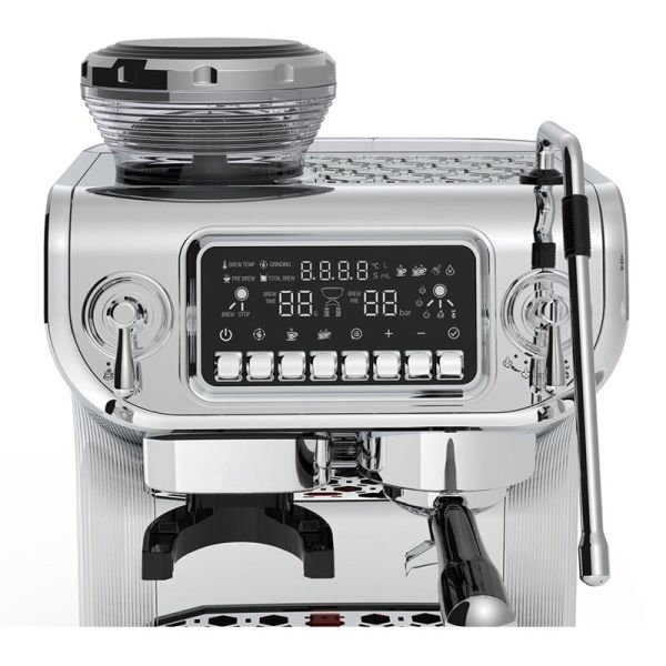 Gtech PID Ev Tipi Öğütücülü Barista Espresso Kahve Makinesi, 1 Gruplu, ST-530ED