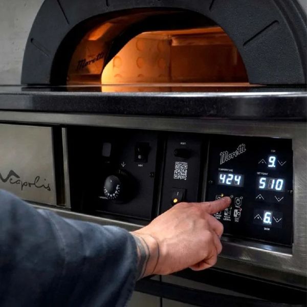 Moretti Forni Neapolıs Pizza Fırını Elektrikli Ø 33 cm 6 Pizza Kapasiteli
