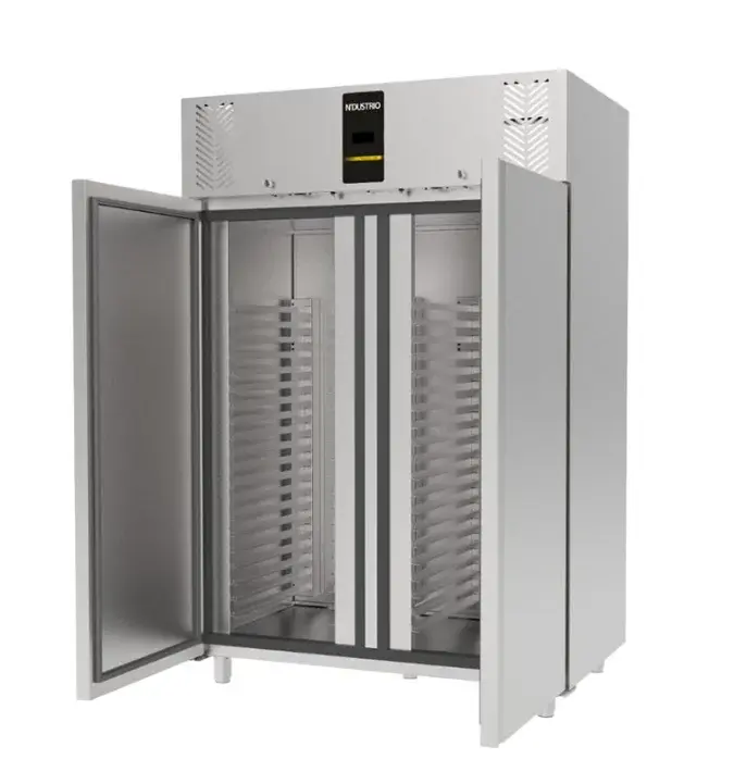 Ndustrio Dik Tip Pastane Buzdolabı, Çift Kapılı 40 Raflı 40x60,  CPP-202-UC