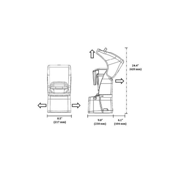 Blendtec Stealth 885 Bar Blender, Ses İzolasyonlu 1800 W