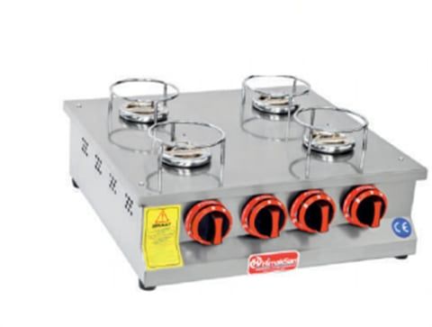 Himaksan 4 lü Set Üstü Künefe Ocağı Gazlı, HMK-KNFOGK 4