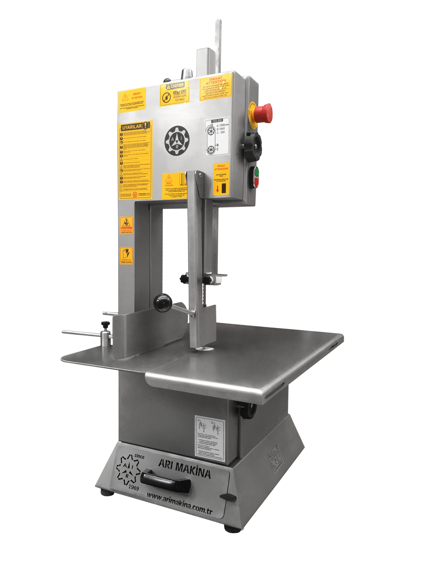 Arı Makine Et Kemik Kesme Testeresi, TES-200