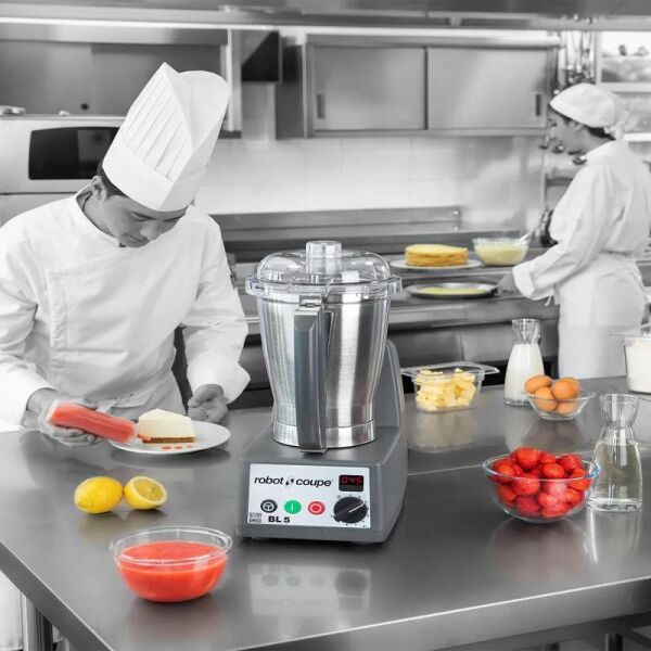 Robot Coupe BL 5 Paslanmaz Çelik Hazneli Profesyonel Mutfak Blender, 5 L, 1200 W