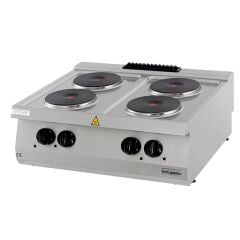 Öztiryakiler Set Üstü 4'lü Elektrikli Ocak, 80x70x30 Cm