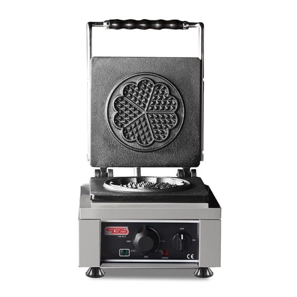 SGS Çiçek Model Waffle Makinesi, Tekli, Elektrikli, WB 25 E