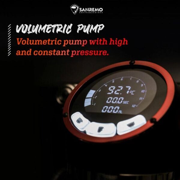 Sanremo Café Racer Naked Multiboiler Espresso Makinesi, 3 Gruplu