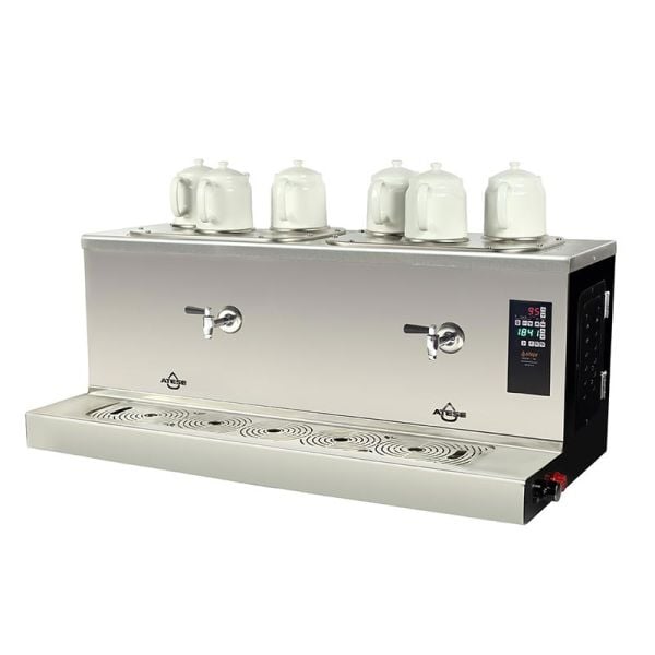 Ateşe Cappadocia Smart Plus Elektrikli Çay Kazanı, 6 Demlikli, STATIC CSPE6