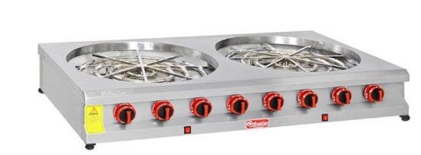Himaksan Set Üstü Motorlu 2 li Börek Ocağı Gazlı, HMK-MBROG 2