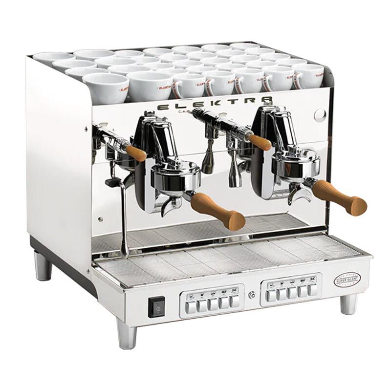 Elektra Sixties Tam Otomatik Espresso Kahve Makinesi, 2 Gruplu