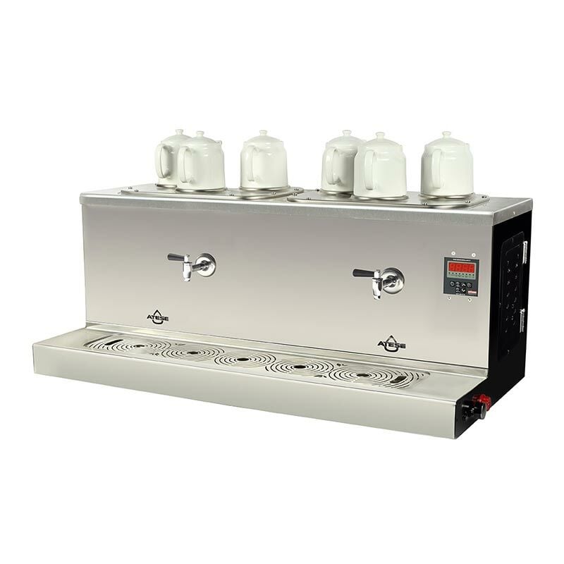 Ateşe Cappadocia Smart Elektrikli Çay Kazanı, 6 Demlikli STATIC CSE6