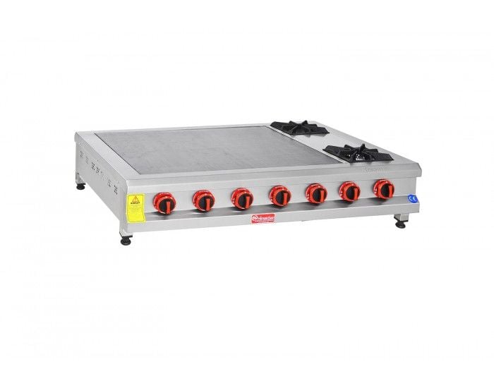 Himaksan Set Üstü Bazlama Ocağı Gazlı ve Lpg, 120X80X25, HMK-BZSOG 120