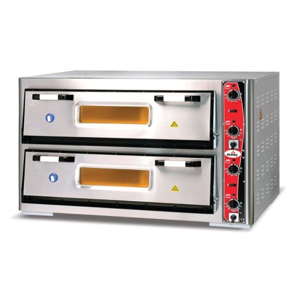 Atalay Pizza Fırını Elektrikli, Çift Katlı 92x62 Cm APF-92/2