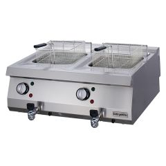 Öztiryakiler Fritöz Set Üstü Elektrikli, 12+12 Litre 80x70x30 Cm