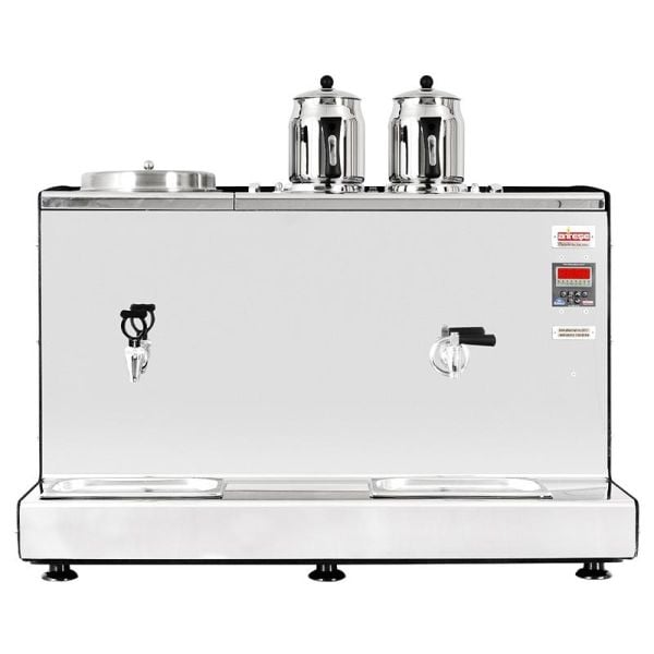 Ateşe Aspendos Smart 2 Demlikli Çay Kazanı, 30 Litre Elektrikli