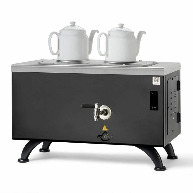 Ateşe Efes Dijital Elektrikli 2 Demlikli Çay Makinesi, STATIC EDE2