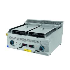 Turhan Çelik Fritöz Dijital Elektrikli, 12+12 Litre 80x70x30 cm