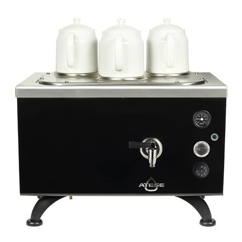 Ateşe Efes Analog Elektrikli 3 Demlikli Çay Makinesi, STATIC EAE3