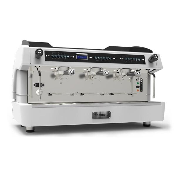 Fiamma Compass 3 Double Boiler Tall Cup Espresso Kahve Makinesi, 3 Gruplu
