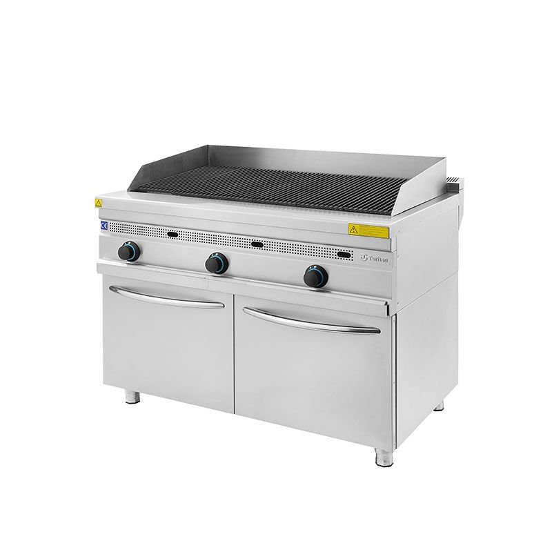 Turhan Çelik Döküm Izgara Gazlı, 120x75x35 cm