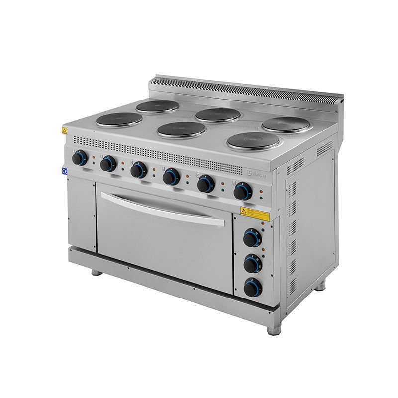 Turhan Çelik 6 lı Kuzine Elektrikli 120x70x85 cm