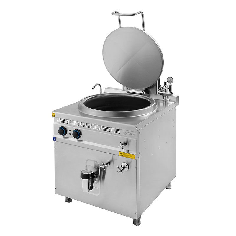 Turhan Çelik Kaynatma Tenceresi Elektrikli, 80 Litre 80x70x85 cm