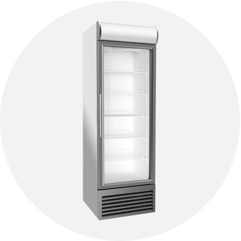 Şenocak Tek Kapılı Şişe Soğutucu Kanopili, 680*652*2130 mm, 494 Lt