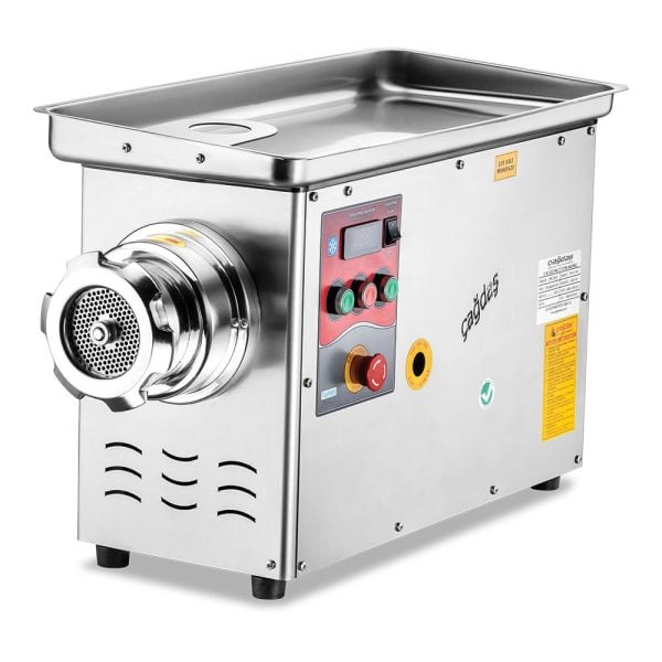 Çağdaş 22 No Kıyma Makinesi Soğutuculu, Krom Çelik Kafa 220v SPMSK 228221