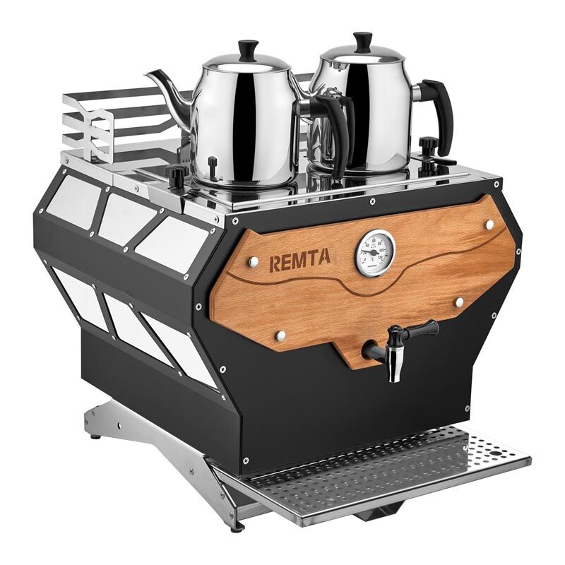 Remta Pro Serisi 2 Demlikli Jumbo Çay Makinesi, 21 L DE22