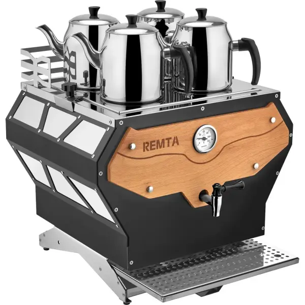 Remta Pro Serisi 4 Demlikli Jumbo Çay Makinesi, 32 lt  DE24