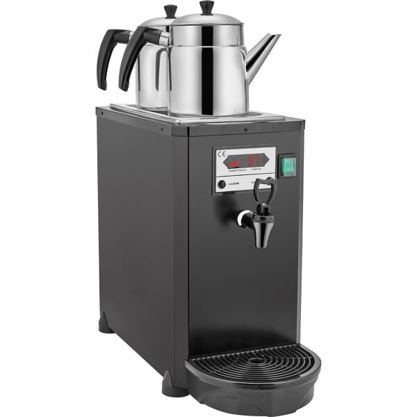 Remta 2 Demlikli Dijital Jumbo Çay Makinesi, 5,5 lt Şamandıralı DE18