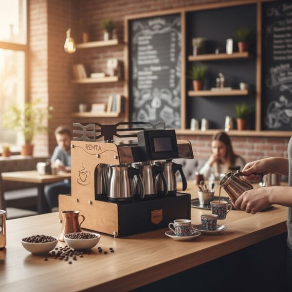 Remta Türk Kahvesi Makinesi 3 Cezveli, RTK03