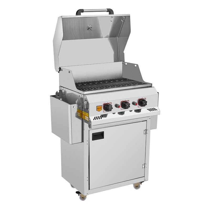 Remta Profesyonel Döküm Barbekü, LPG R134