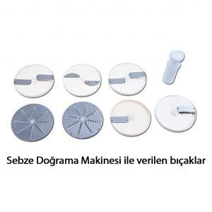 Bosfor Sebze Doğrama Makinesi Set Üstü, USD-01
