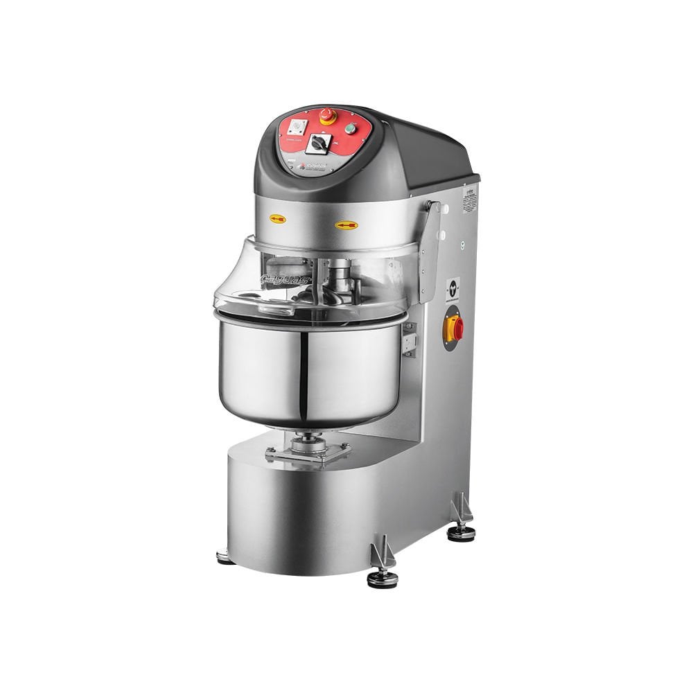 Çağdaş 25 Kg Spiral Hamur Yoğurma Makinesi, Çift Devirli 380V HS 50 T