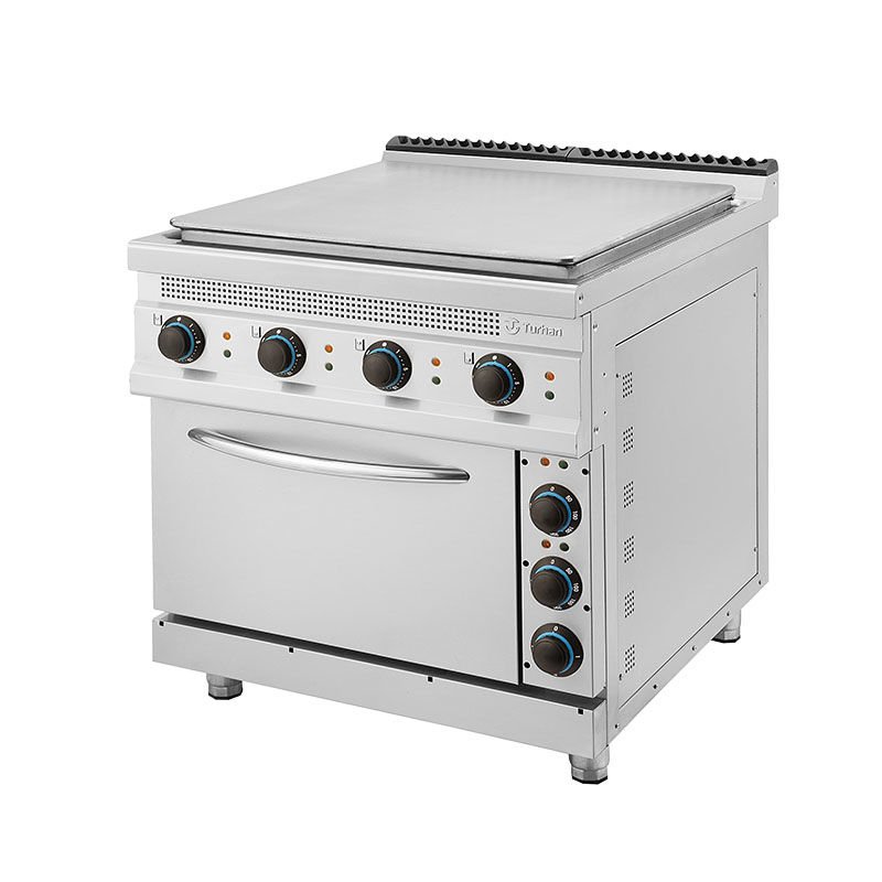 Turhan Çelik Kapalı Ateş Kuzine Elektirikli, 80x93x85 cm