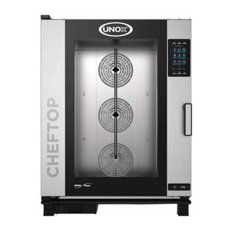 Unox Cheftop Plus Combi Fırın Gazlı, 10x2/1 XEVC-1021-GPRM