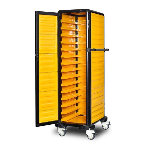 Gastrolley Küvet Taşıma Arabası, 29 Raflı Kapalı, G.GN.150.S.4