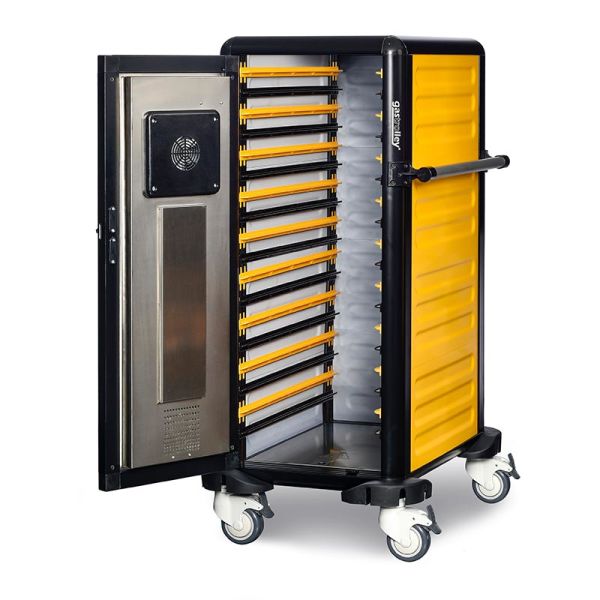 Gastrolley Isıtmalı Banket Arabası, 14 Raflı, G.BQ.75.GN